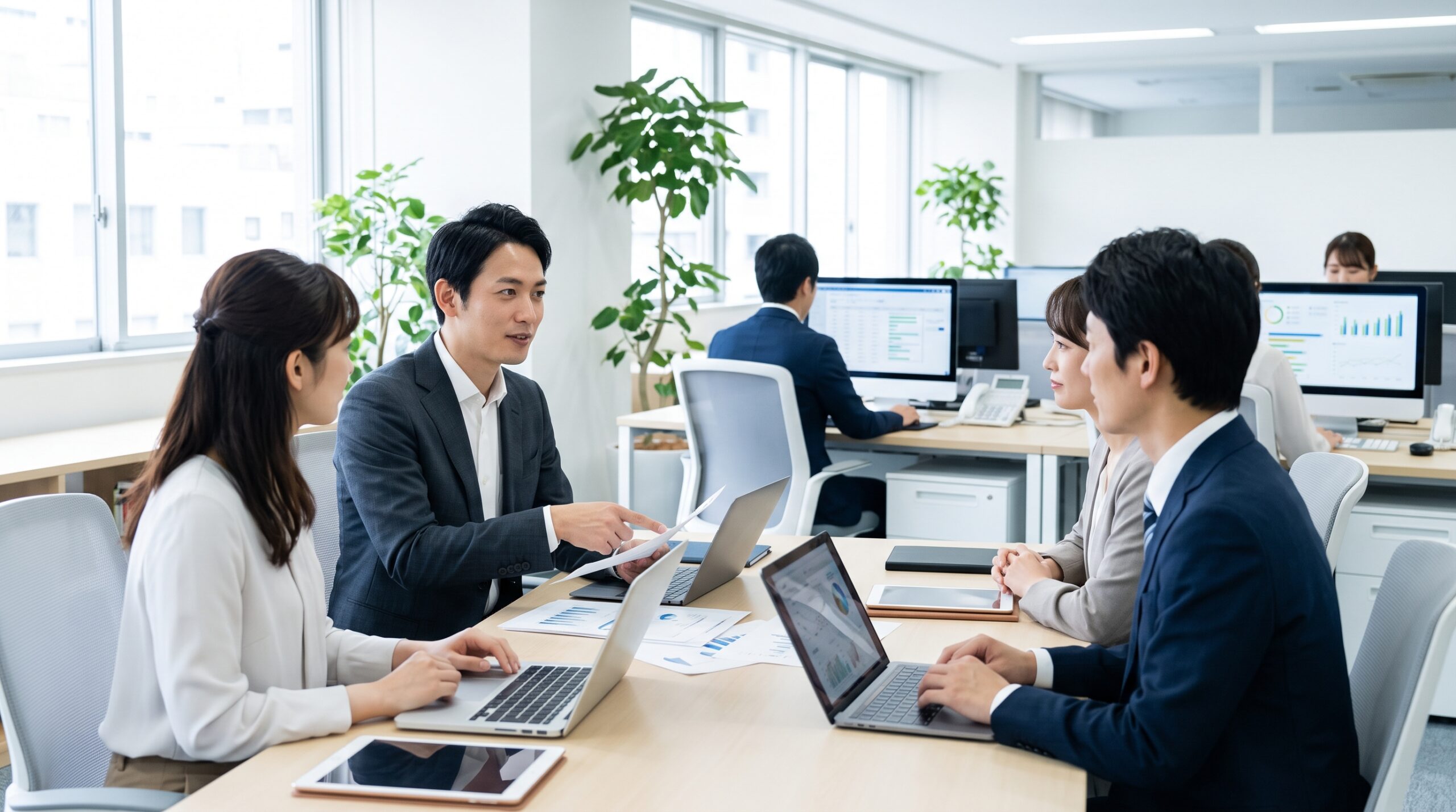AI BPO・RPO委託先との報告体制のイメージ